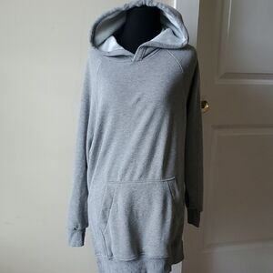 Gray Hooded Sweatshirt